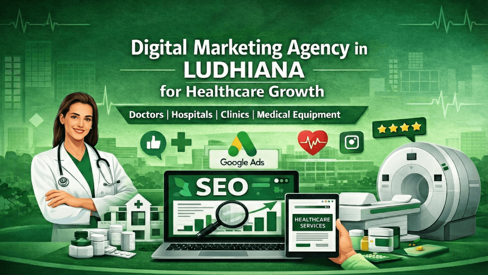 Digital Marketing Agency in Ludhiana for Healthcare Growth